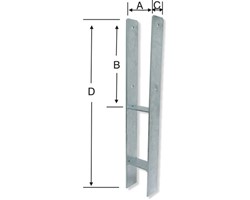 Related Product H-Type Stirrup Post
