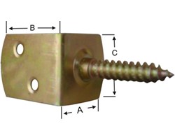 Trellis Fencing Stirrup Screw